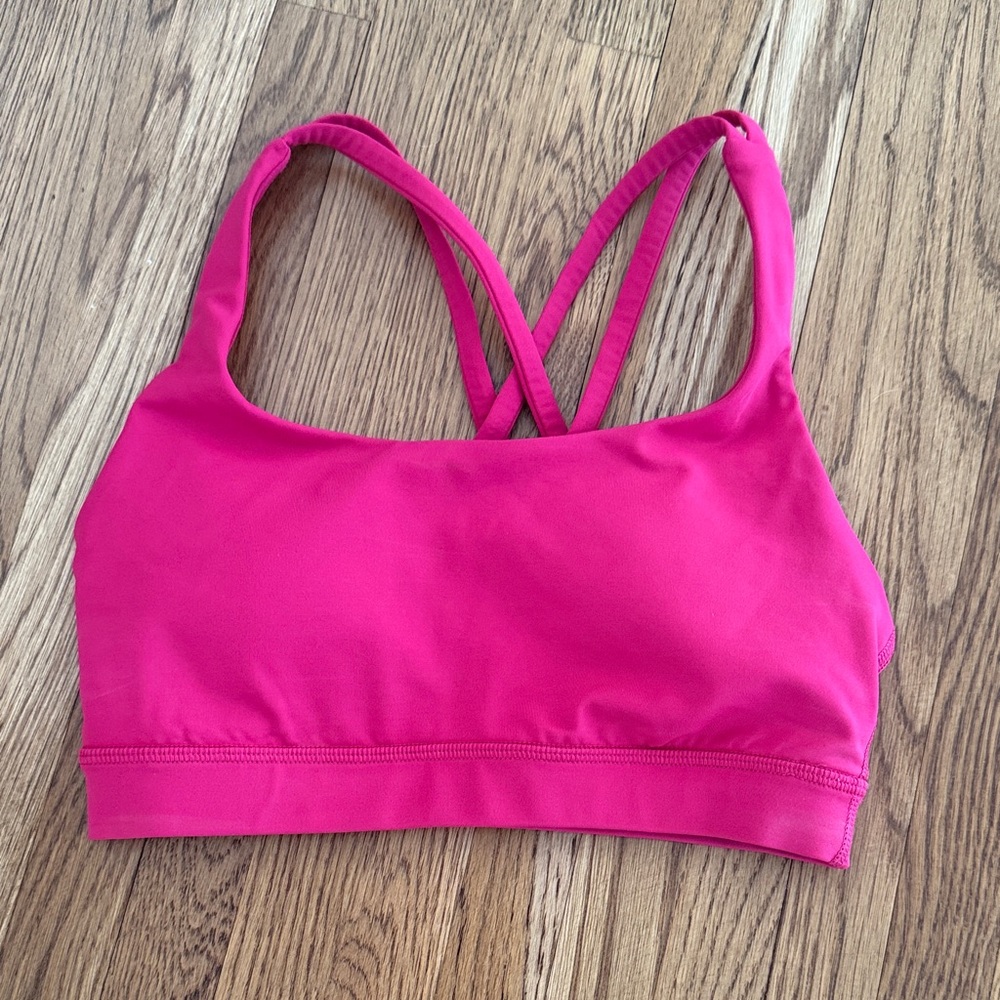 Lululemon Energy Pink Sports Bra size 2